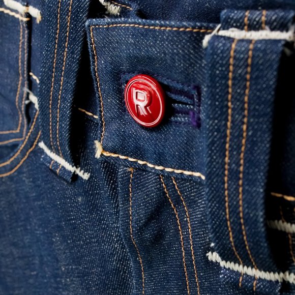 Levi's Red Collection 2007 Raw Denim Bowleg Jeans - Picture 6 of 11